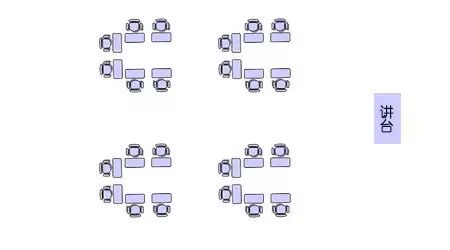 高考加油站# 老师说:  "我个人比较喜欢"秧田型"的课堂座位排列.