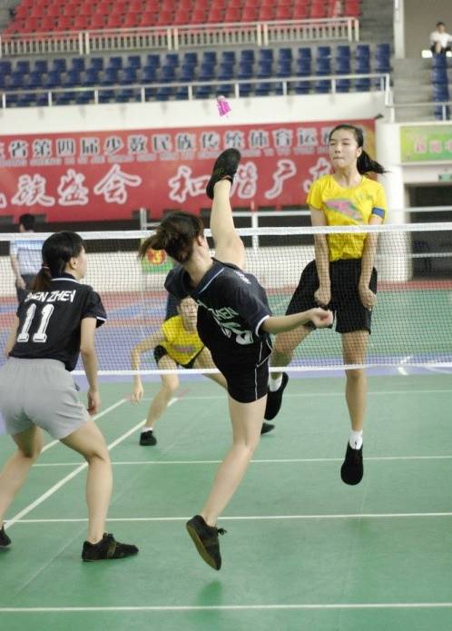 毽球知识|毽球基本技术:发球技术(一)