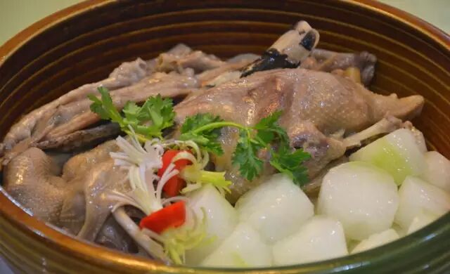 鹅亦尖冬瓜扣青头鸭 98