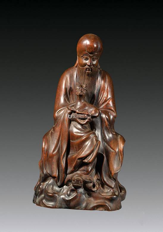 清代木雕圆雕人物作品集锦