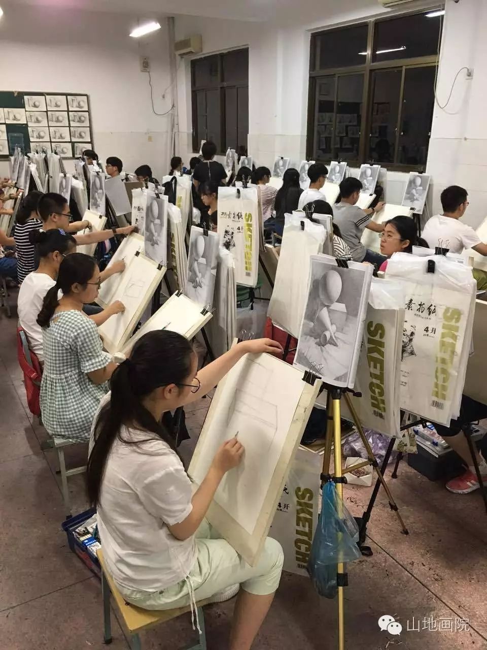 山地画院苏州教学点画室生活