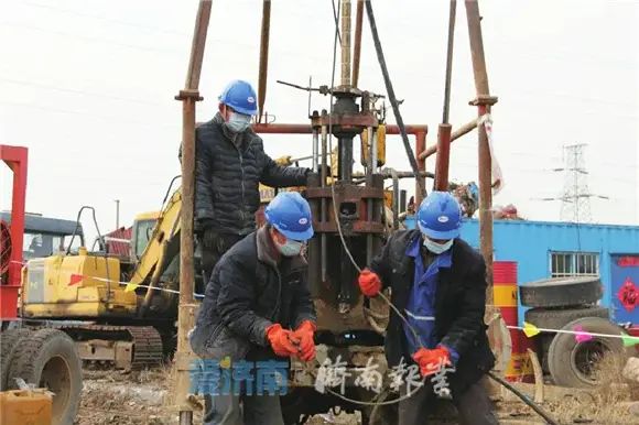 济枣高铁济南段打下节后复工第一钻，设支线延伸到台儿庄