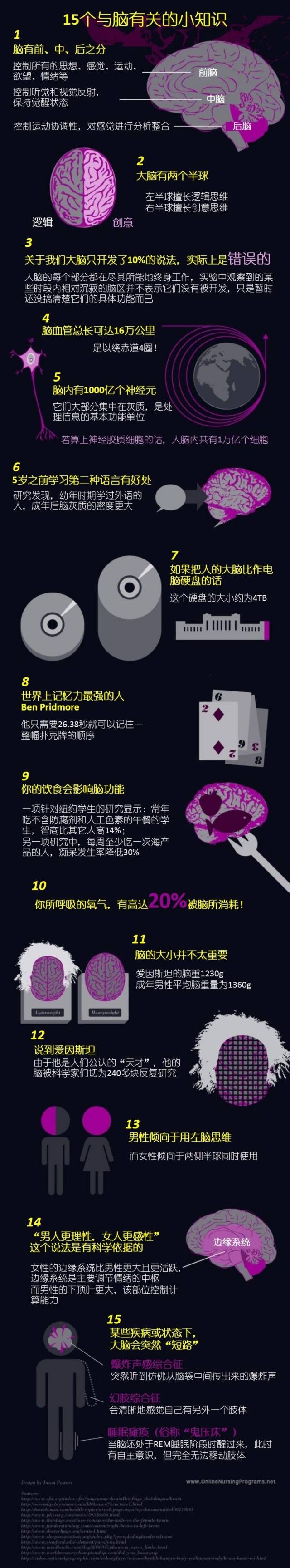 【科普】关于大脑你知道多少？