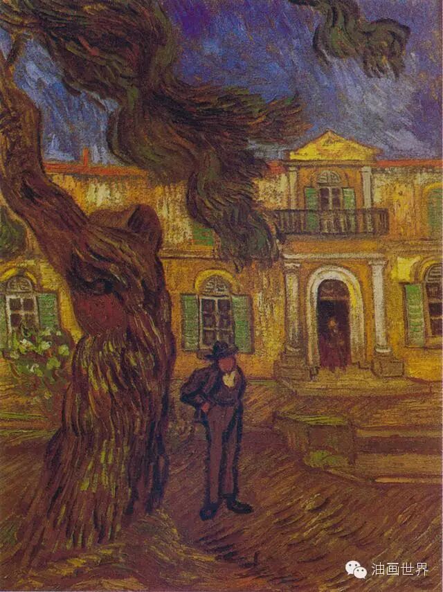 梵高圣雷米时期油画作品欣赏