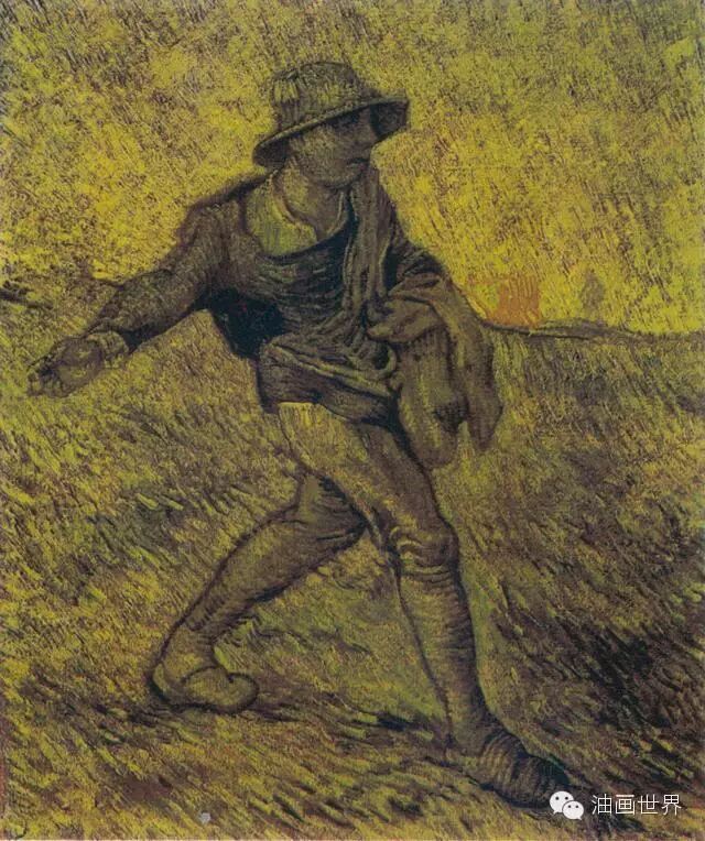 梵高圣雷米时期油画作品欣赏