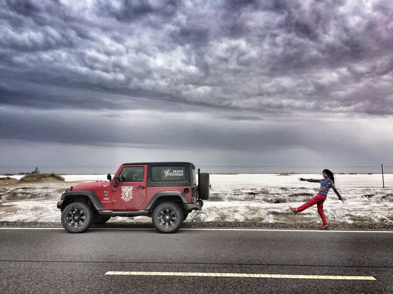 一个好姑娘,一匹小野马,单车闯"新藏"