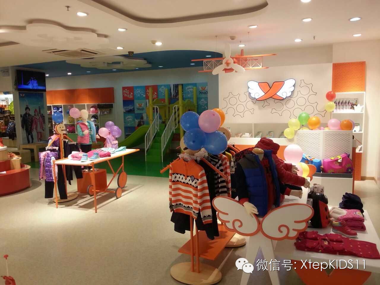 特步儿童2015年第三代终端门店形象全新亮相