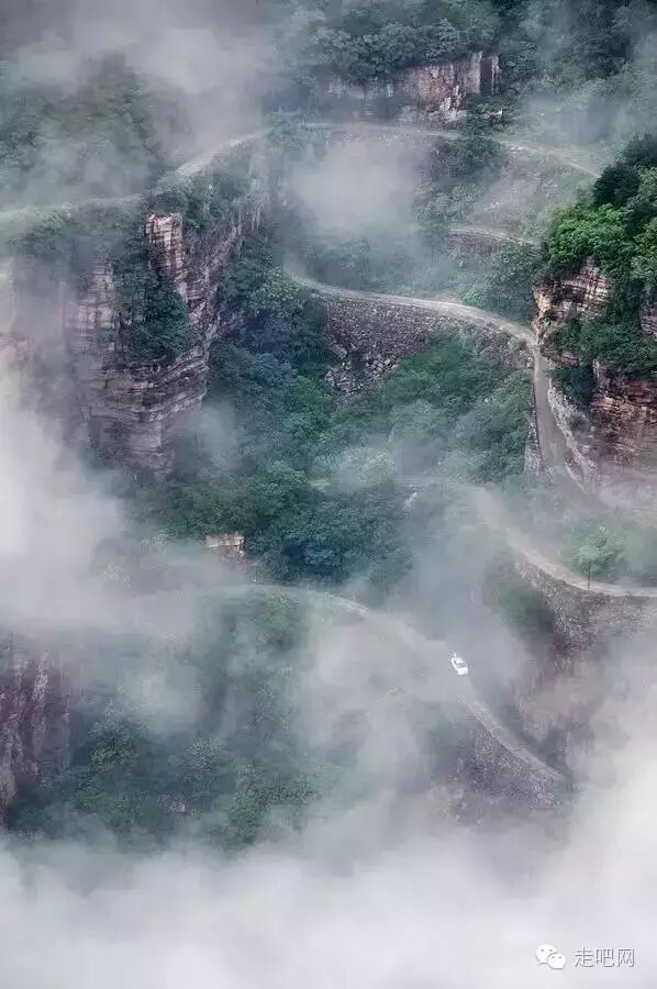 中国7大天险挂壁公路!此生必定要来一次刺激的悬崖飞车!