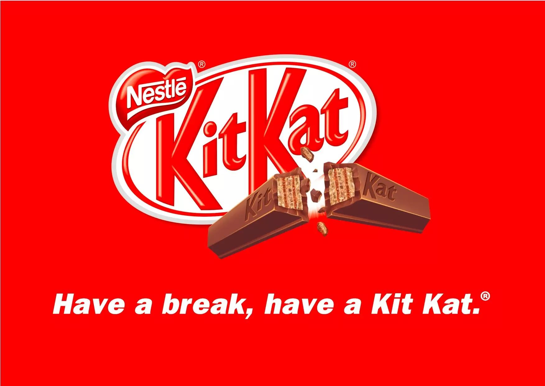 kitkat广告图片