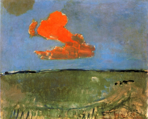 大师蒙德里安早期作品:他的画风爽直,笔法也非常肯定. 行业新闻