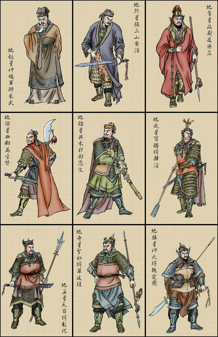 水浒英雄108将手绘版