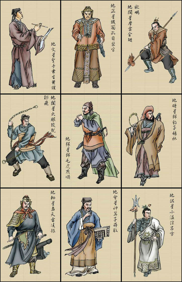 水浒英雄108将手绘版