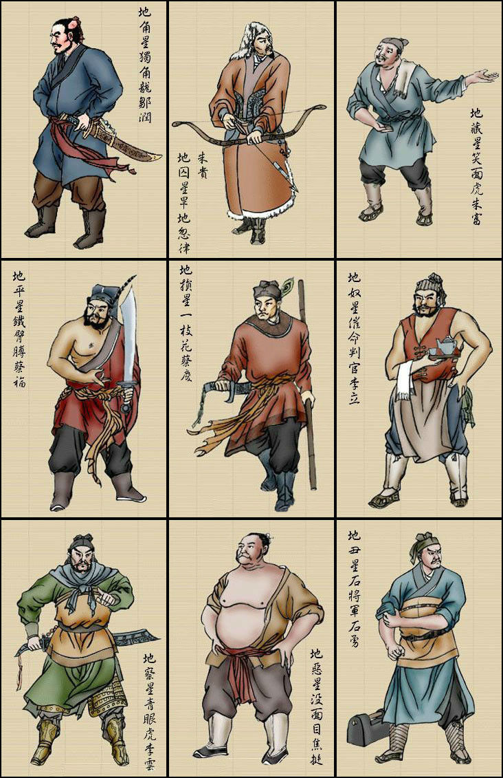 水浒英雄108将手绘版