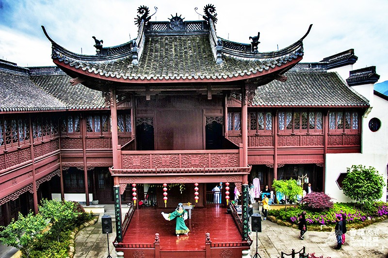中国古代三大戏楼图片