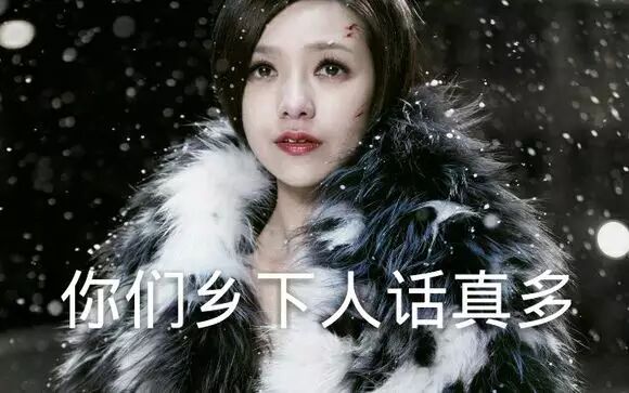 你们乡下人话真多 出处:与"城会玩"对应出现,最早是微博网友用来回复"