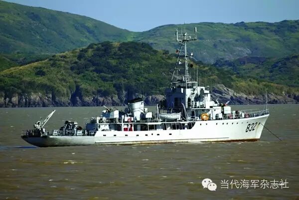 而大海上的"清道夫",就是海军的扫雷舰艇了