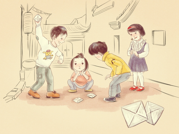 微风吹花在开大朋友的童年怀旧得让人流泪