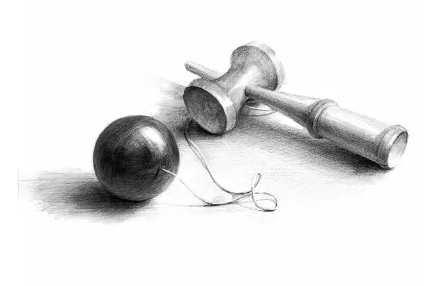 艺颜美校认识素描铅笔2b3b4bhb