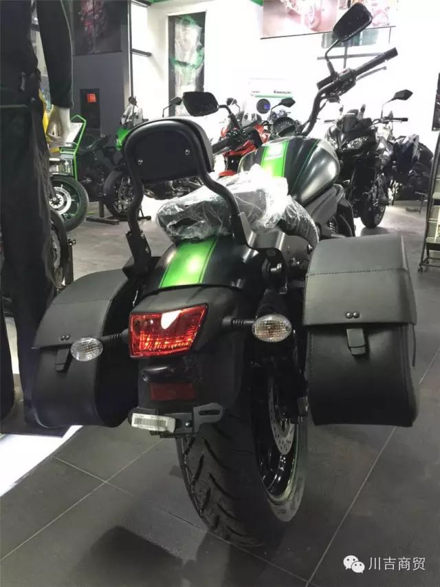 kawasaki火神650已經到川崎鄭州4s店