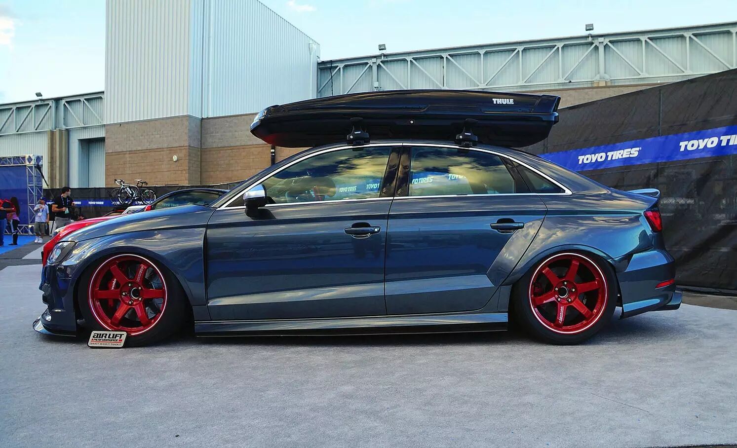 2015 sema改装展 —— 黑色宽体奥迪s3改装案例