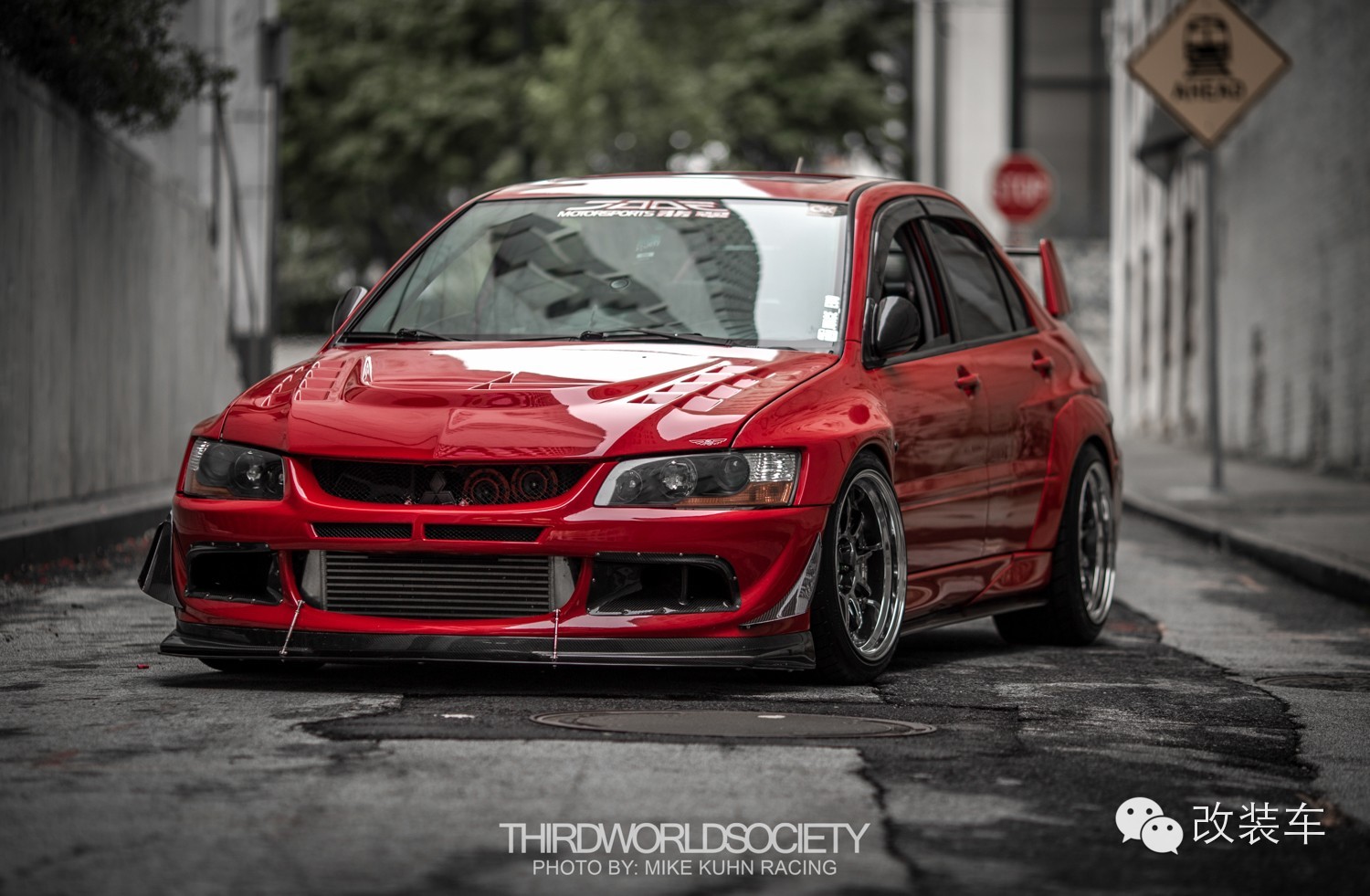 三菱evo暴力改装