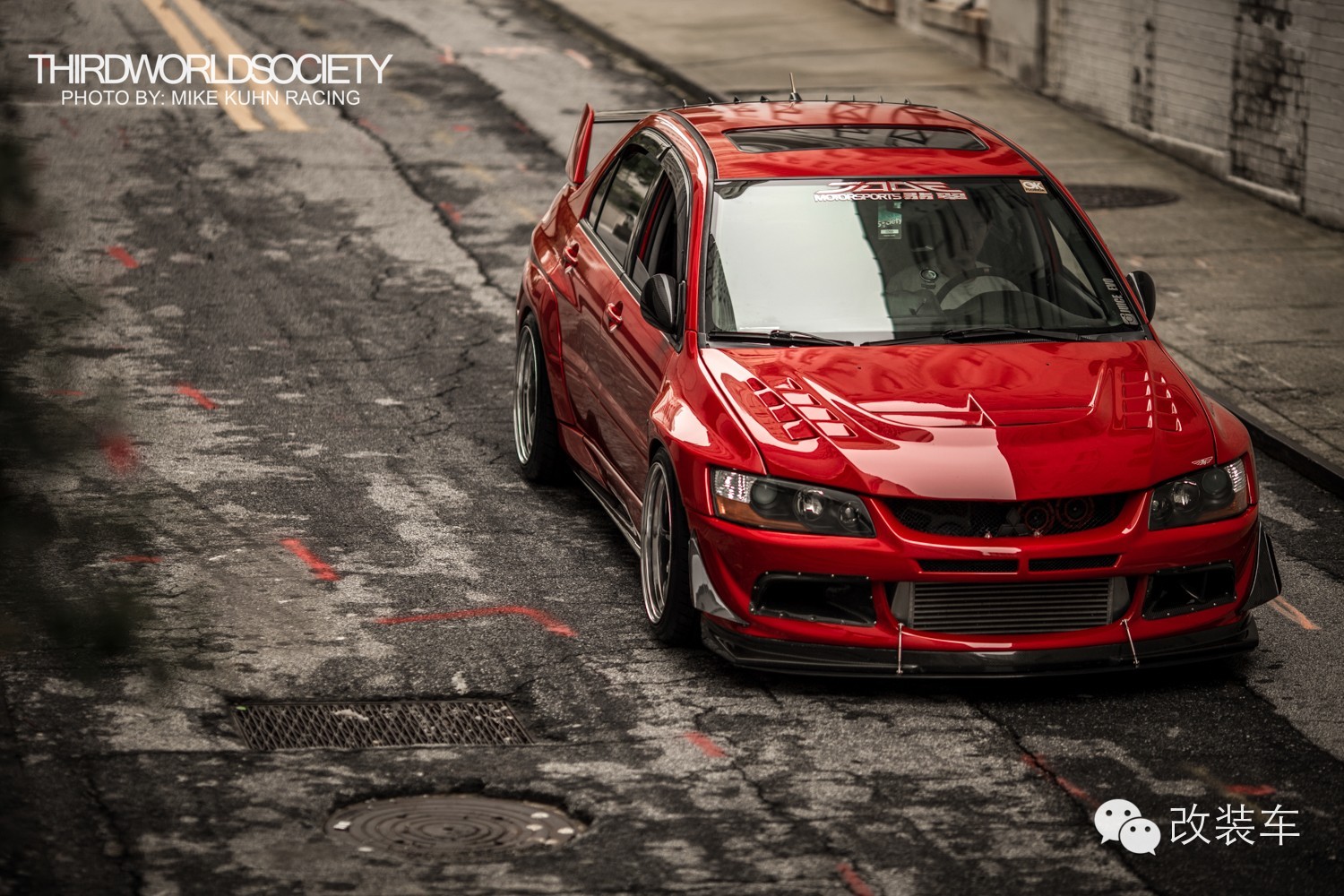三菱evo暴力改装