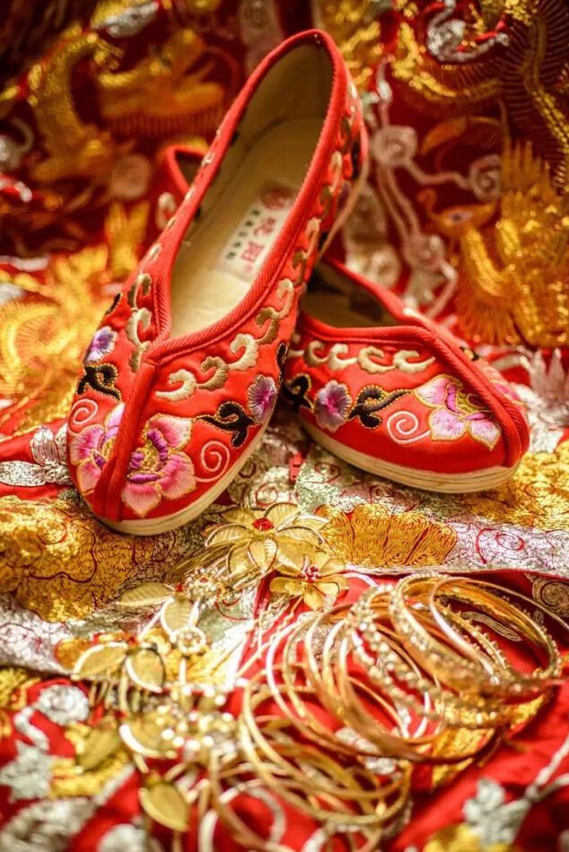 绣花鞋------中国鞋