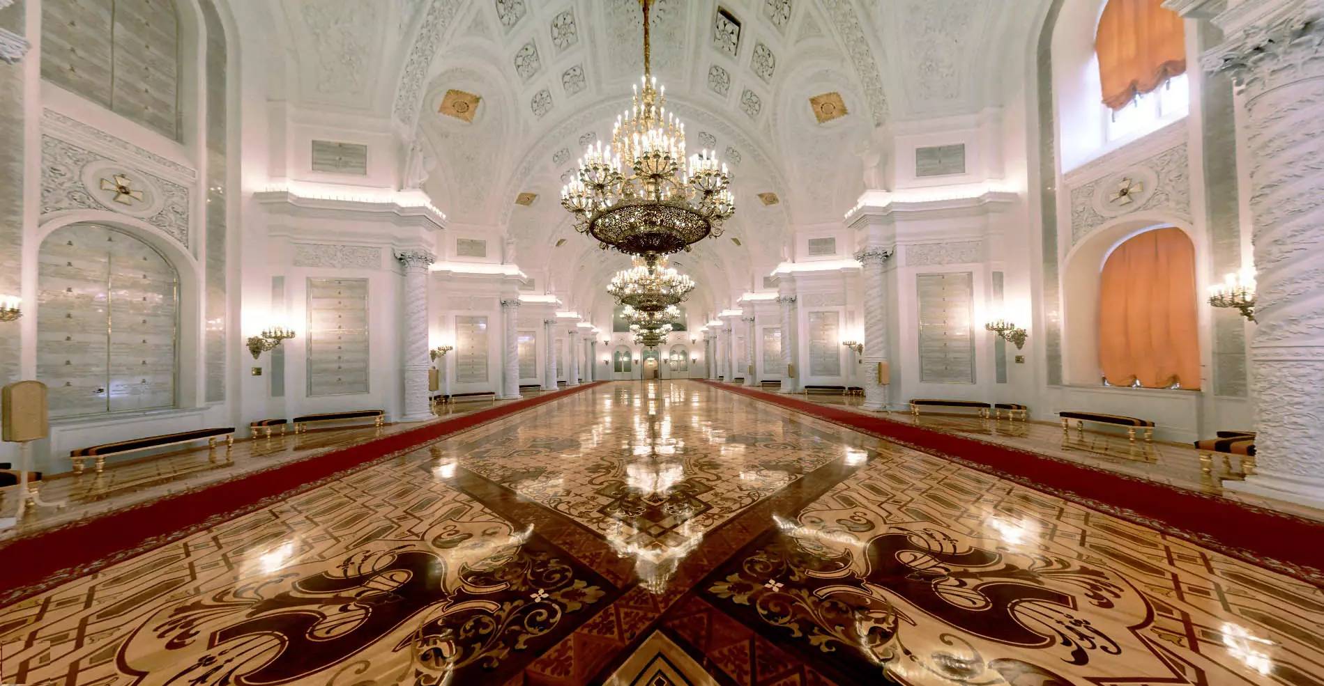 克里姆林宫总统府内部图片