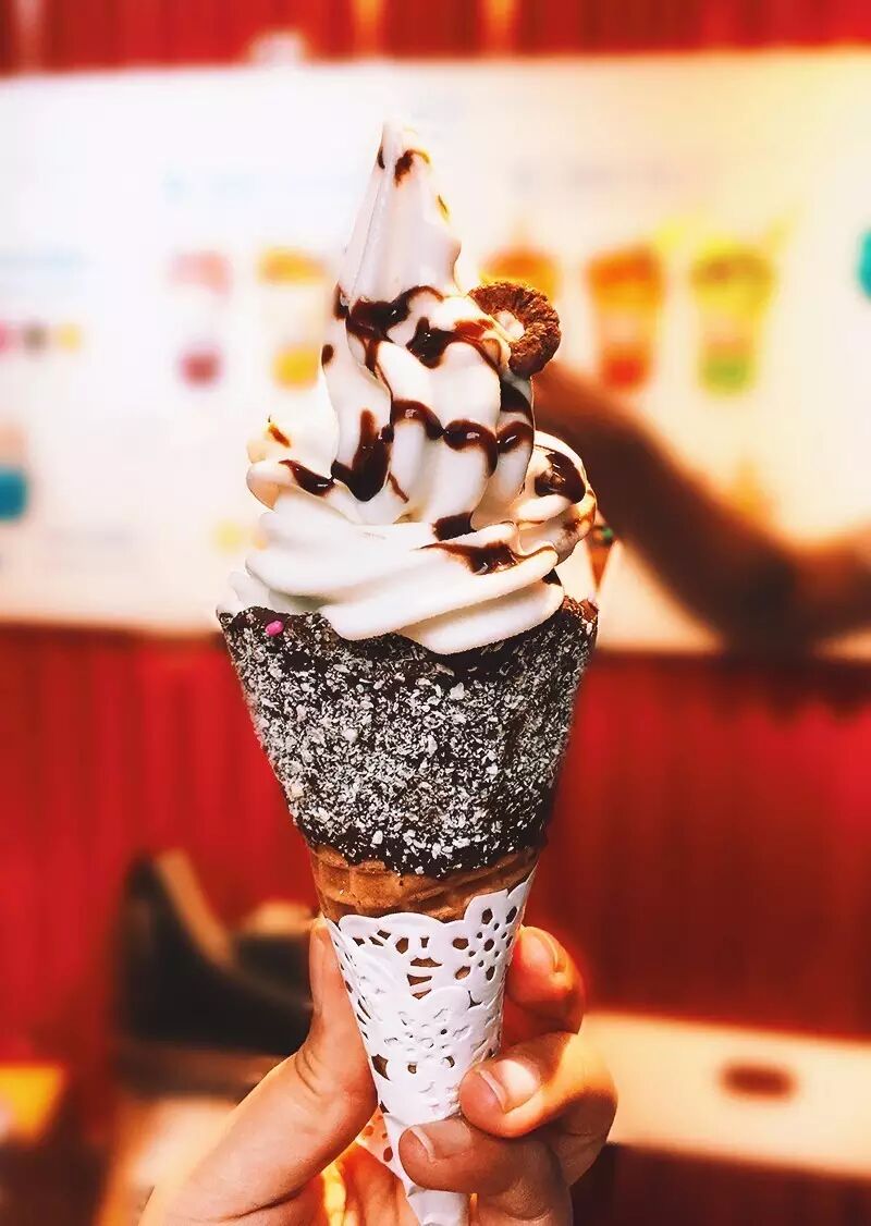 刷爆网络的彩色甜筒冰淇淋魔都也有啦!来这鉴定选择困难症几级?