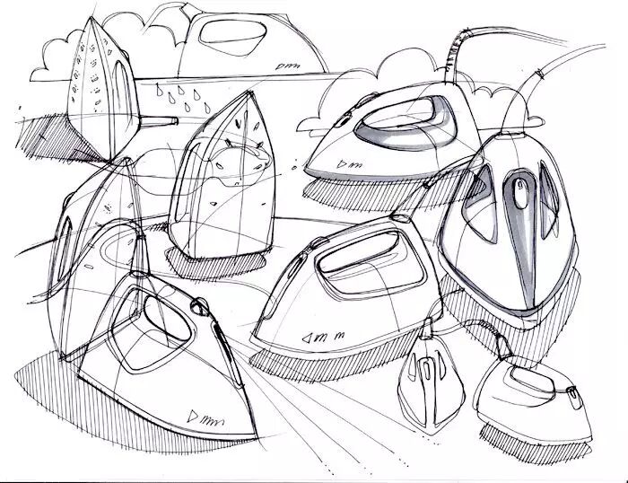 小家电类产品设计手绘hssh干货