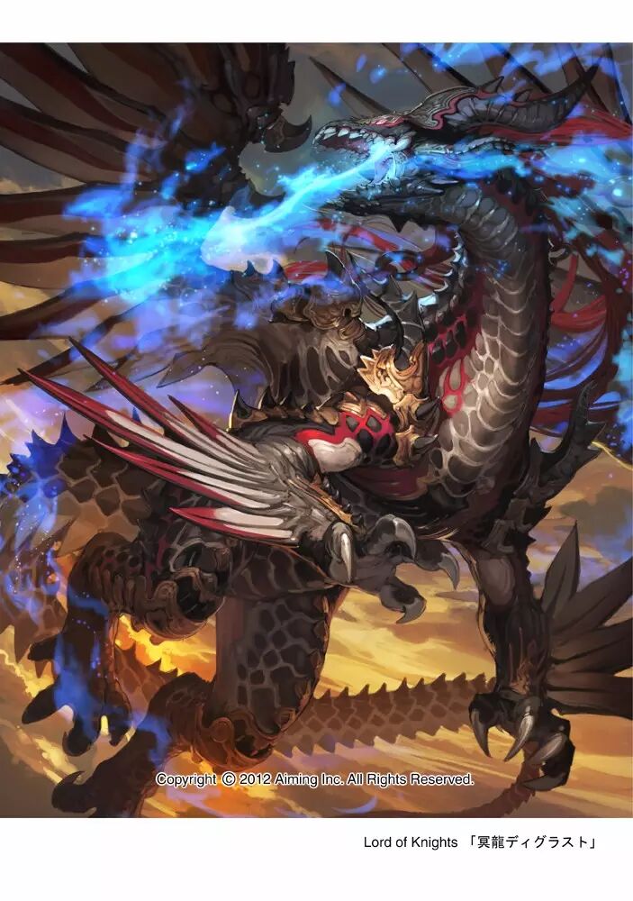 机甲与龙日本插画师タカヤマトシアキ作品欣赏