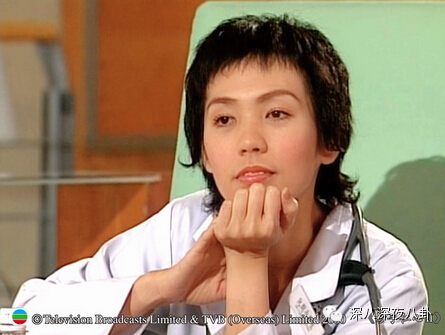 其实陈洁仪也是演过戏的,《妙手仁心2》里面演阮郎平