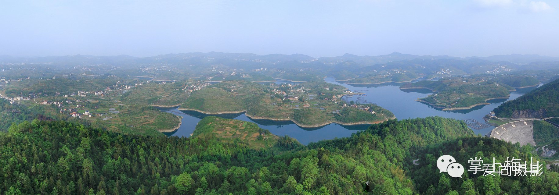 美丽的新化县车田江生态旅游区养在深山待人识