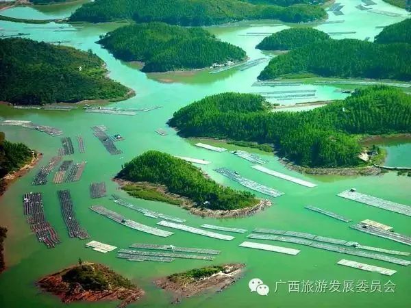 八寨溝,劉永福故居,馮子材故居,龍門群島,坭興陶藝館,越州天湖