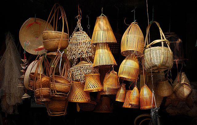 竹编:太美了 真想把这门手艺据为己有!