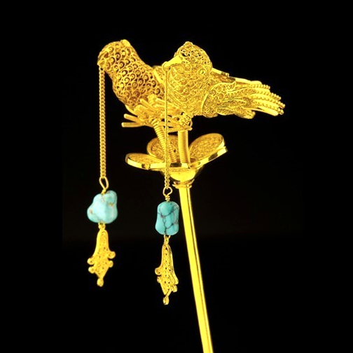 美丽的古代发饰