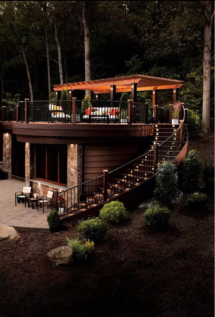 那些让人无法直视的防腐木露台