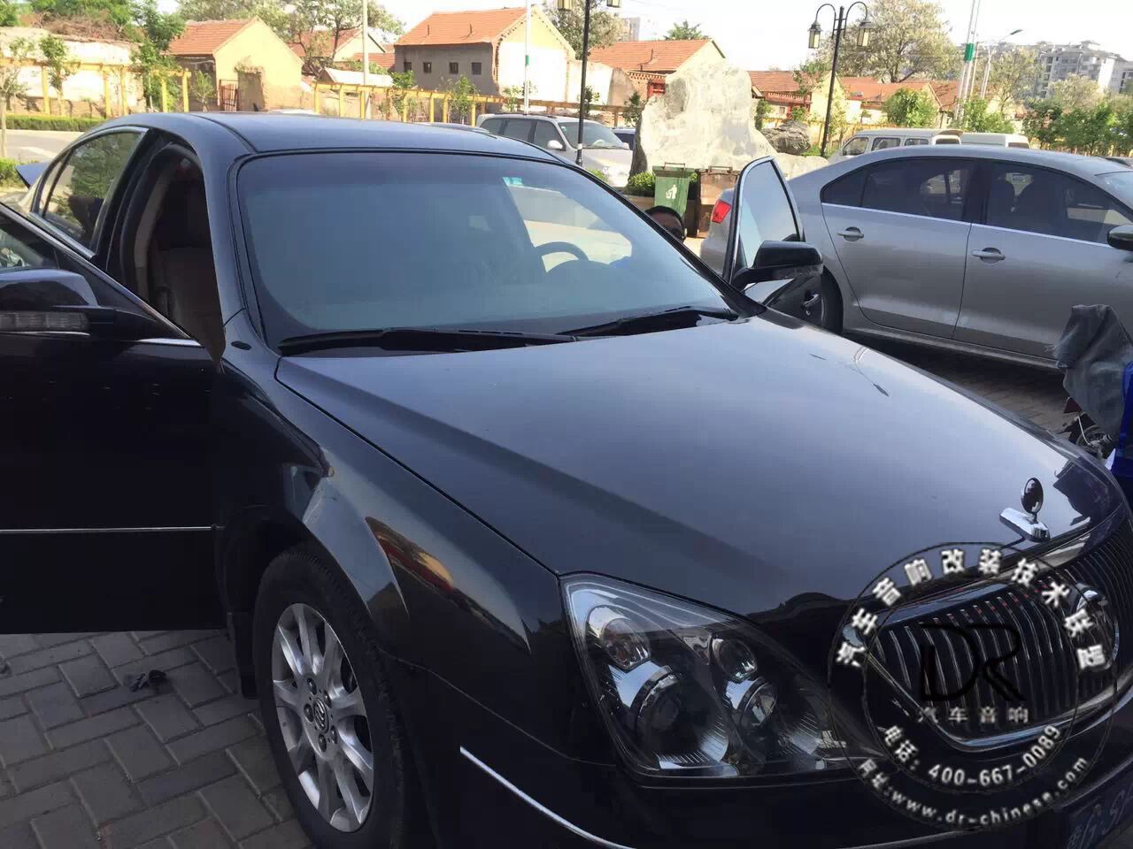 dr汽车音响联盟 别克君越 改装作业