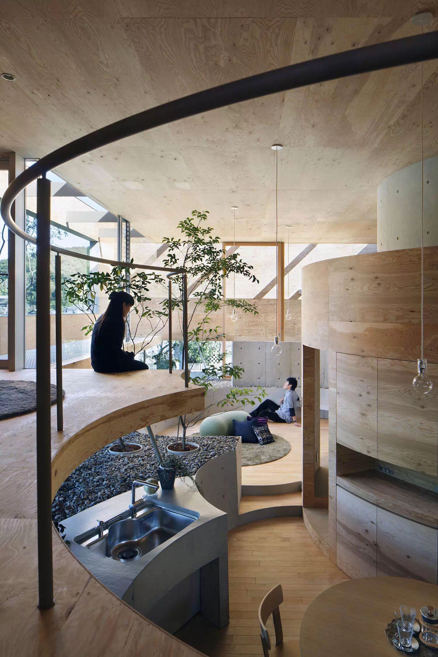 自家房里种棵树