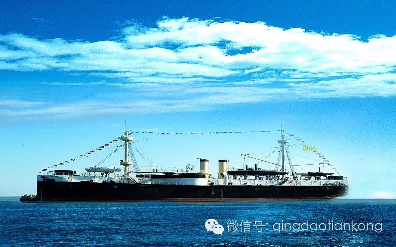 這艘軍艦因在甲午海戰中的不屈表現,贏得了永不沉沒的定遠之稱