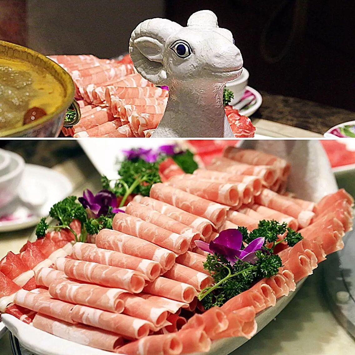 超豪华双层鸳鸯锅~满族火锅来袭!