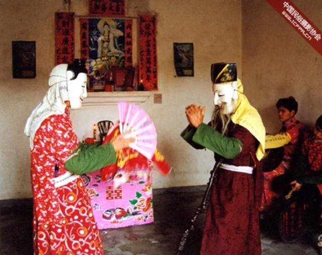 人类的记忆傩乡傩舞傩公傩婆