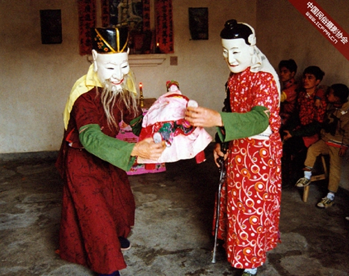 人类的记忆傩乡傩舞傩公傩婆