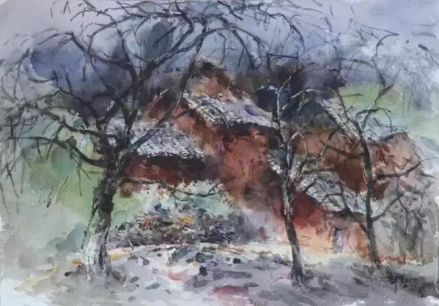 郑州画室丨弥勒树乃龙村