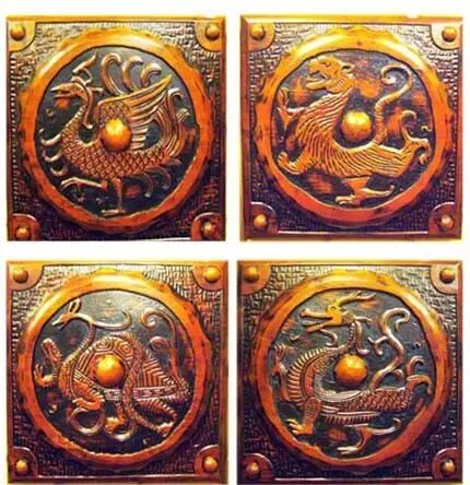 神獸青龍白虎朱雀玄武的來歷 人類文明九州智慧 微文庫