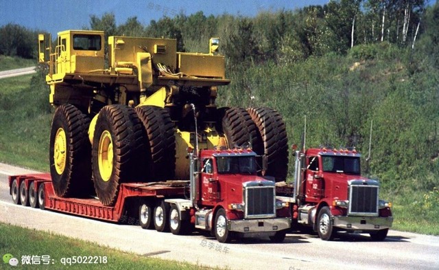 世界最大的巨型卡车如何运输?