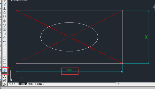 CAD中如何进行X、Y两个轴向不等比例缩放图形？的图7