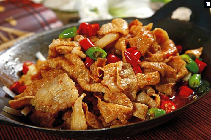 井冈山豆皮的正宗制作方法