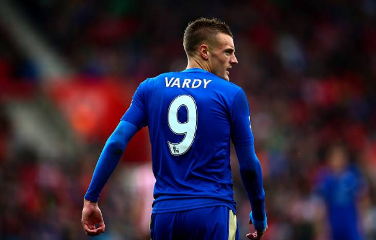 从纤维工人到英超射手 瓦尔迪书写新传奇