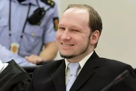 挪威大屠杀凶手布雷维克(anders behring breivik)